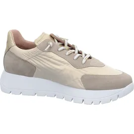 Wonders Sportliche Schnürschuhe für Damen, beige, 39 EU