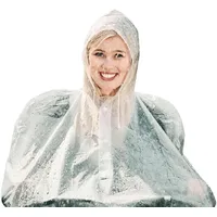 Prophete Fahrrad Regenumhang Unisex Transparent XL