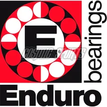 Enduro Bearings ACB 4545 1375 Angular Contact Stainless Steel Steuersatzlager, 45x45°, 37x49x7 - Silber