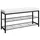 VCM Taliro 90 x 48 x 30 cm schwarz / weiß gepolstert