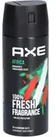 Axe Africa Déodorant Non Stop Fresh Aérosol(S) 150 ml