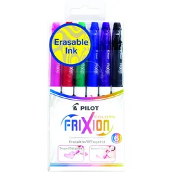 PILOT PEN Pilot FriXion Colors, Medium, 1 Farben, Gemischte Farben, Rundspitze,