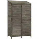 vidaXL Geräteschrank 1,02 x 0,52 m Anthrazit