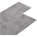 vidaXL Selbstklebende Bodenbelagsdiele 32er Set Zementbraun 4,46 m2