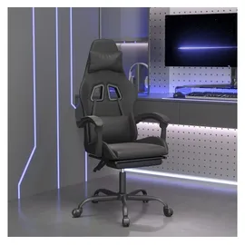vidaXL Gaming-Stuhl mit Fußstütze Schwarz