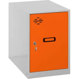 simonlocker montadas SimonRack Metallschrank mini 475 x 400 x 500 cm Grau/Orange