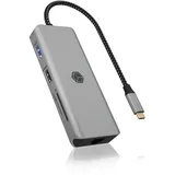 Icy Box IB-DK4012-CPD 9-in-1 mobile Dockingstation