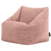 I.C.O.N. icon Sitzsack, Pink, Textil, 100 L, 1-Sitzer, Freiform, 55x44x55 cm, Hergestellt in Deutschland, Oeko-Tex® Standard 100, Reach, Wohnzimmer, Hocker, Sitzsäcke, Kindersitzsäcke