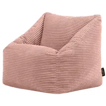 I.C.O.N. icon Sitzsack, Pink, Textil, 100 L, 1-Sitzer, Freiform, 55x44x55 cm, Hergestellt in Deutschland, Oeko-Tex® Standard 100, Reach, Wohnzimmer, Hocker, Sitzsäcke, Kindersitzsäcke