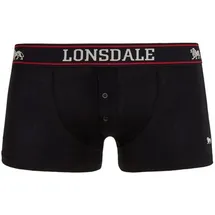 Lonsdale Boxershort Oakworth in schwarz | Gr.: L