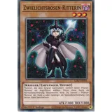 LDS2-DE096 - Zwielichtsrosen-Ritterin - Common - DE - im Set mit Ultrapro Toploader - Yugioh