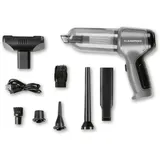 Clean Maxx CLEANmaxx Akku-Handstaubs.7tlg, Staubsauger, Grau
