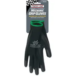 Finish Line Mechaniker-Handschuhe Schwarz Modell 2025