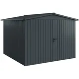 EcoStar Gerätehaus Euroline 2,62 x 2,62 m Anthrazit