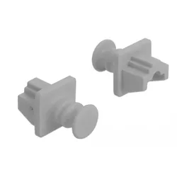 Delock for RJ45 - Schutzumschlag - Grau (Packung mit 10)