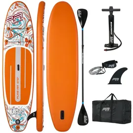 Aqua Marina Pure Air Coast 10'10 SUP Board 330 x 82 x 15 cm Orange/Türkis