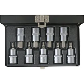 KS Tools 1/2" Bit-Stecknuss-Satz Innensechskant 9-tlg.