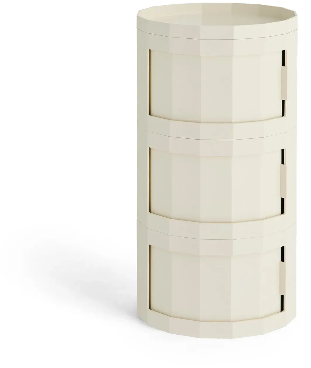 Zubehör HAY, Facet Cabinet 30, Beige, für Wohnzimmer, Kunststoff, Modern - 71