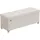 Songmics Sitzbank mit Stauraum Samt 38 x 110 x 40 cm Cappuccinobeige