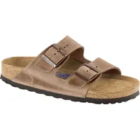 Birkenstock Arizona Weichbettung Naturleder geölt tabacco brown 44
