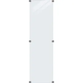 Plus Sichtschutzelement 55,4 x 176 cm Transparent/Glas