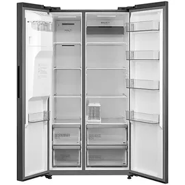 Midea MDRS761MYC45 Side-by-Side (574 l, 1793 mm hoch, Schwarz)
