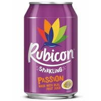 RUBICON SPARKLING PASSION 330 ml Dose, 24er Pack (24x0,33 L) EINWEG PFAND