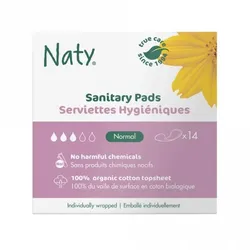 Naty Damenbinden Normal  verbessert (14St)