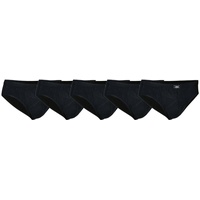 JBS Herren Slip, Vorteilspack - Mini-Slip, Single Jersey, Organic Cotton, einfarbig Schwarz S 10er Pack (2x5P)