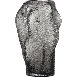 Bloomingville Vase, Grau, Glas, D20,5xH32 cm.