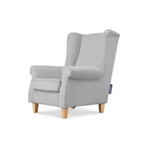 Konsimo Ohrensessel Miles 82 x 105 x 97 cm Grau