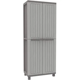 Terry Jwood 368 Besenschrank 68 x 37,5 x 170 cm Taubengrau