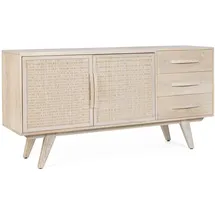 BIZZOTTO Sideboard Sahana 2 Türen  Natur / Beige