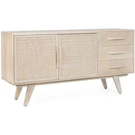 BIZZOTTO Sideboard Sahana 2 Türen  Natur / Beige