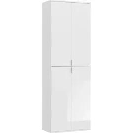 xonox.home Projekt X Garderobenschrank 195 x 34 x 193 cm weiß