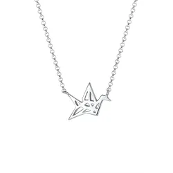Elli Vogel Kranich Oregami Geo 925 Sterling Silber 45 Damen 