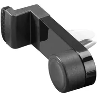 Wentronic goobay 47139 Lueftungsgitter Handy-Kfz-Halterung 360° drehbar 51-90mm, Schwarz