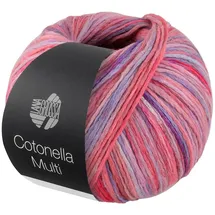 Lana Grossa Häkelwolle Cotonella Multi Mehrfarbig 100 g