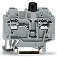 WAGO GmbH& Co. KG Sicherungsklemme 0,2-6qmm grau 282-122