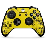 DeinDesign Skin kompatibel mit Microsoft Xbox One X Controller Folie Sticker Borussia Dortmund Offizielles Lizenzprodukt BVB