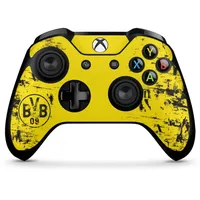 DeinDesign Skin kompatibel mit Microsoft Xbox One X Controller Folie Sticker Borussia Dortmund Offizielles Lizenzprodukt BVB