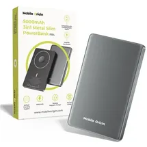 mobile origin 5000mAh 3in1 Metal Slim PowerBank PB4 - 5000 mAh