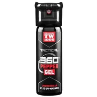 TW 1000 Pfeffergel Classic Tactical Sprühstrahl 0.045 L Schwarz Ø3,5 x 12,5 cm