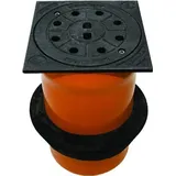 Gebr. Ostendorf Kunststoffe Teleskopabdeckung DN/OD 315 D400 40 To ohne Lüftung)