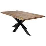 G + K G+K Esstisch Lexington 200 x 100 cm Holz Braun Wildeiche