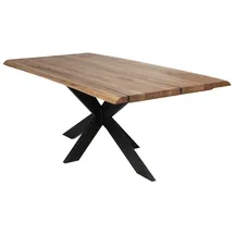 G + K G+K Esstisch Lexington 200 x 100 cm Holz Braun Wildeiche