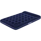 BESTWAY Doppelte Luftmatratze mit Fußpumpe - Blue - 191x137x28 cm