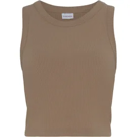 LASCANA Crop-Top Braun 40/42