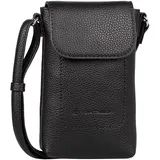 Tom Tailor Elis Damen Handytasche Umhängetasche Mittelgroß Schwarz