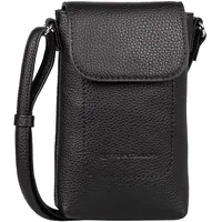 Tom Tailor Elis Damen Handytasche Umhängetasche Mittelgroß Schwarz